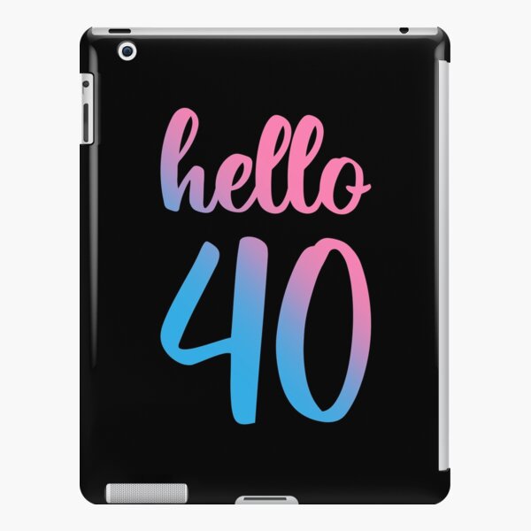 Funda y vinilo para iPad for Sale con la obra «Mujeres 40 años 40 cumpleaños  Para mujeres Reina 40 y fabuloso» de anniversaryshop