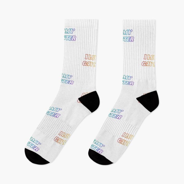 Item preview, I love my gay sister PRIDE MERCH designed and sold by Inspirationmotivation.