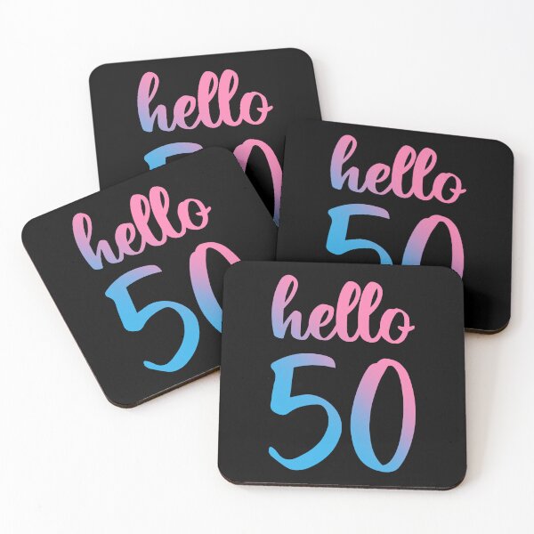 Item preview, Hello Fifty II - 50th Birthday Gift designed and sold by Lemon Pepper.