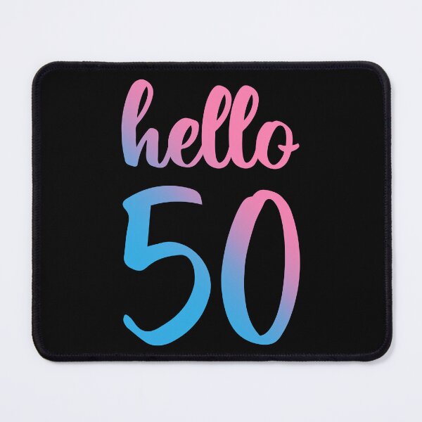 Item preview, Hello Fifty II - 50th Birthday Gift designed and sold by Lemon Pepper.