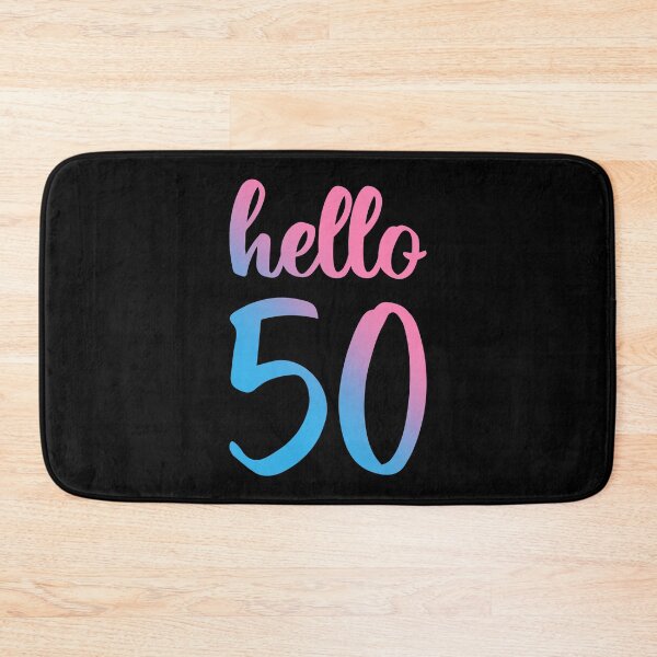 Item preview, Hello Fifty II - 50th Birthday Gift designed and sold by Lemon Pepper.