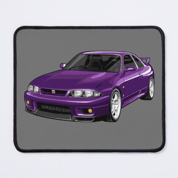 Item preview, Artwork NISSAN Skyline GT-R V-spec R33 purple designed and sold by SketchNinja.
