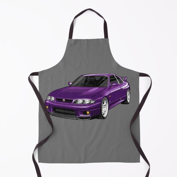 Item preview, Artwork NISSAN Skyline GT-R V-spec R33 purple designed and sold by SketchNinja.