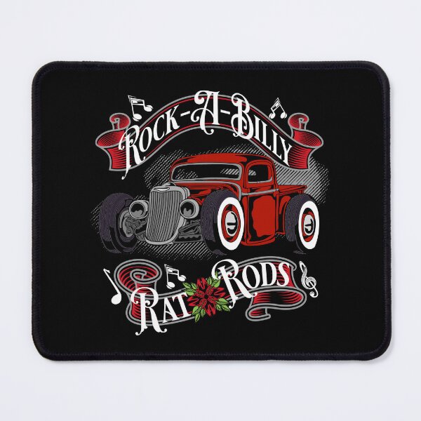 Hot Rod Art Retro Vintage Classic Car Rock-A-Billy Rat Rod