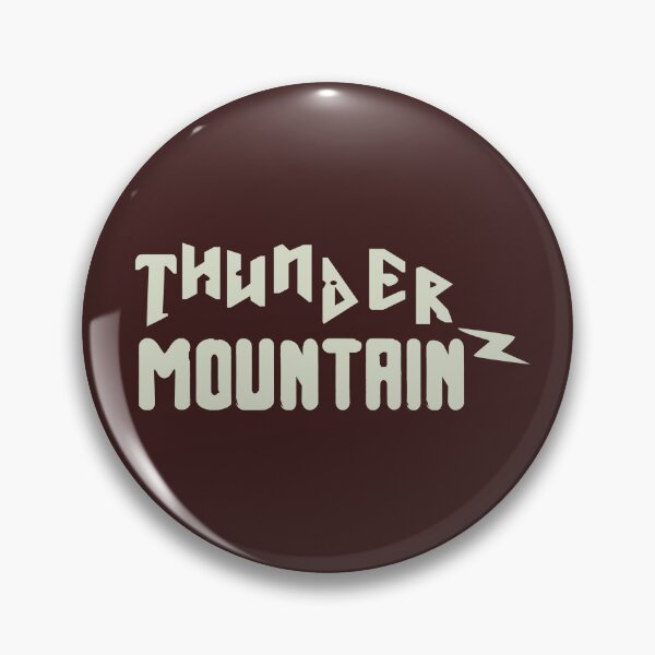 Item preview, Thunder Mountain Flamingo Land Logo designed and sold by CoasterMerch.