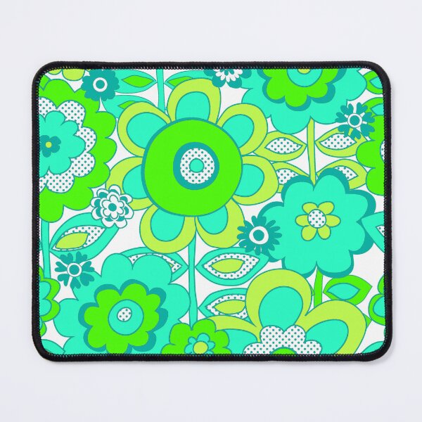 Item preview, 225 Fun Flowers green designed and sold by Cressidacarr.
