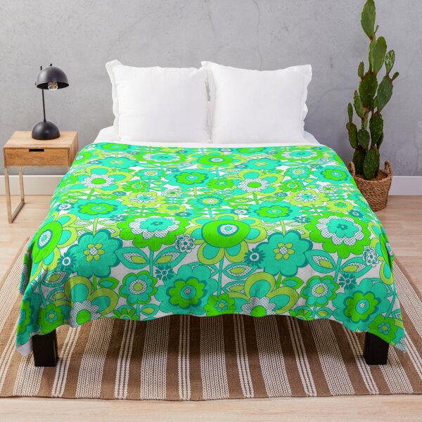 Item preview, 225 Fun Flowers green designed and sold by Cressidacarr.