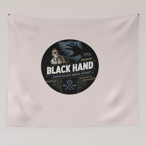 Item preview, Black Hand Chocolate Milk Stout designed and sold by ConstantinoTees.
