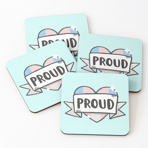 Item preview, Transgender (Trans) Pride in Light Cyan designed and sold by LaurenTowner.