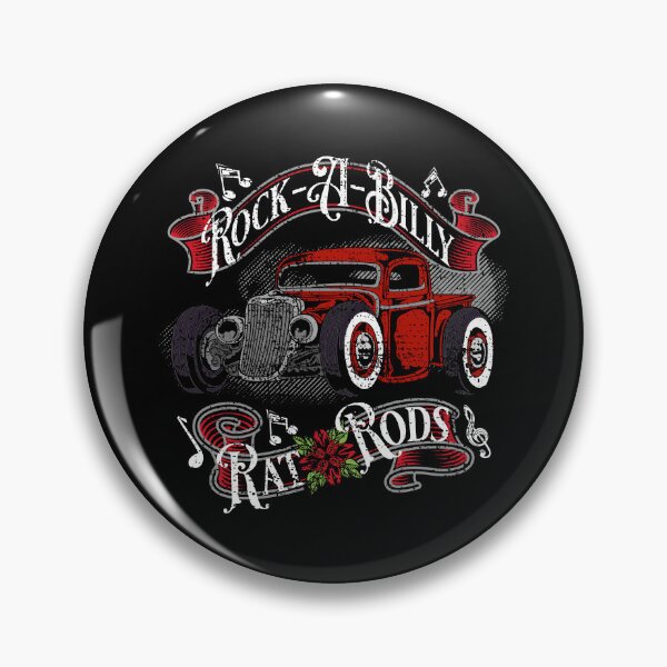 Item preview, Hot Rod Art Retro Vintage Classic Car Rock-A-Billy Rat Rod Vintage Edition designed and sold by CharJens.