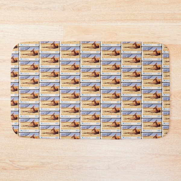 Item preview, 60c Photo of Kangaroo at beach Stamp designed and sold by 2AGoodHome.