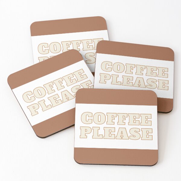 Item preview, coffee please designed and sold by Dew Drop Designs.