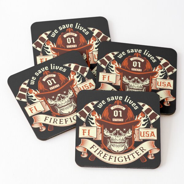 Item preview, Florida Firefighter  designed and sold by CattlettArt.