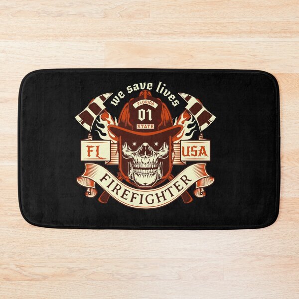 Item preview, Florida Firefighter  designed and sold by CattlettArt.
