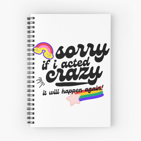 Item preview, sorry if i acted crazy it will happen again designed and sold by goblinbabe.