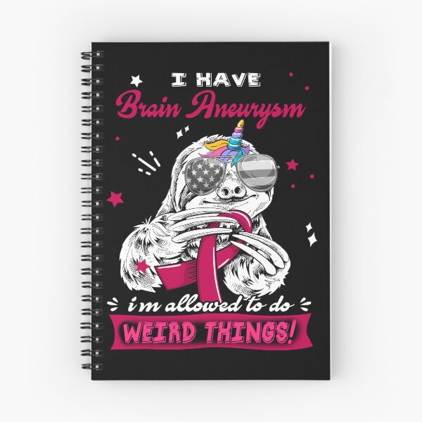 Item preview, Funny Sloth I Have Brain Aneurysm I'm Allowed To Do Weird Things designed and sold by Kohend.