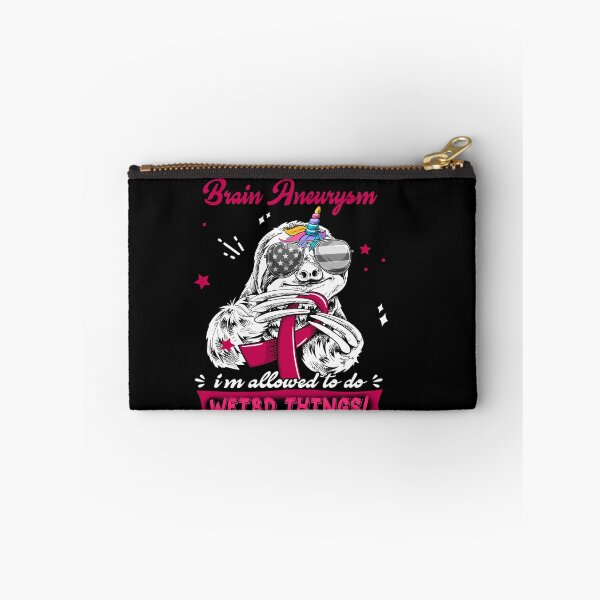 Item preview, Funny Sloth I Have Brain Aneurysm I'm Allowed To Do Weird Things designed and sold by Kohend.