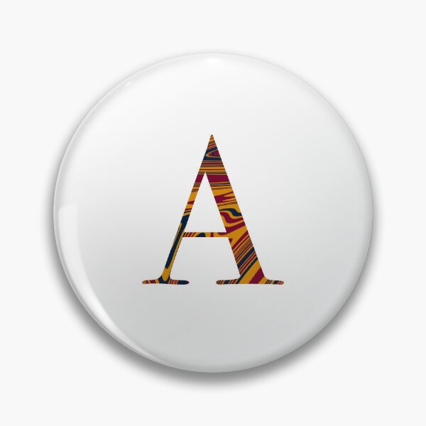 Item preview, Marbled Letter A designed and sold by PathfinderCP.