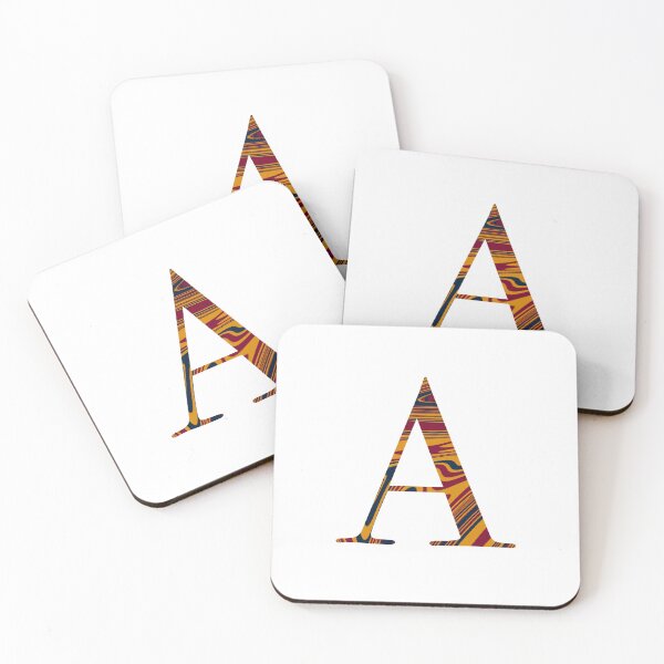 Item preview, Marbled Letter A designed and sold by PathfinderCP.