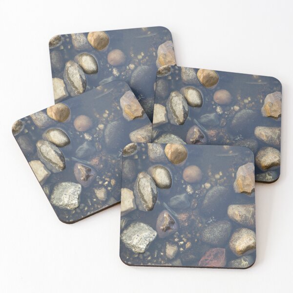 Item preview, COOL!!! Riverbank Water Running Over Pebbles Dream BLANKET!!! designed and sold by deanworld.