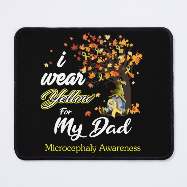 Item preview, Microcephaly Awareness Ribbon Tree I Wear Yellow For My Dad designed and sold by Hatjar.
