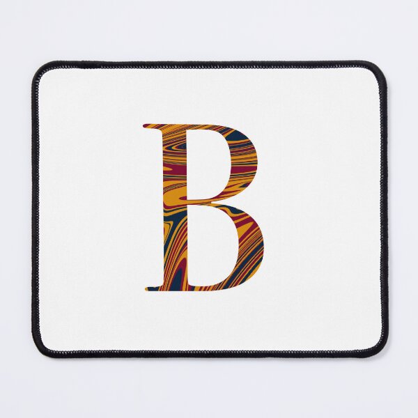 Item preview, Marbled Letter B designed and sold by PathfinderCP.