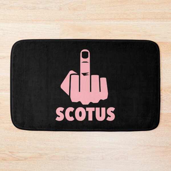 Item preview, FCK Scotus - censored with middle finger - pink designed and sold by Thelittlelord.