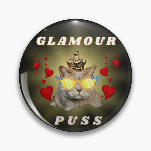 Item preview, Puss tshirt | pussy tshirt | comical tshirt | cat tshirt| queen tshirt | Princess tshirt | glamour Tshirt | glamor puss tshirt |  love tshirt |  cats Tshirt | cat tshirt | Love cats Tshirt  designed and sold by Henk GoGo T-Shirts ⭐️⭐️⭐️⭐️⭐️.