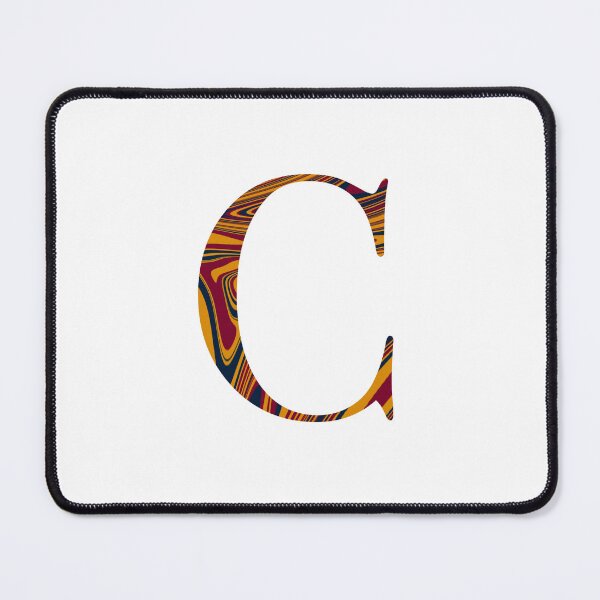 Item preview, Marbled Letter C designed and sold by PathfinderCP.