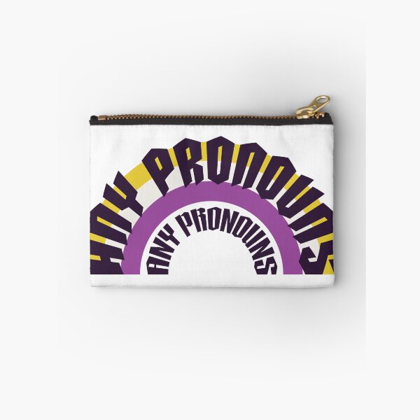 Item preview,  ANY PRONOUNS nonbinary rainbow designed and sold by seraphmars.