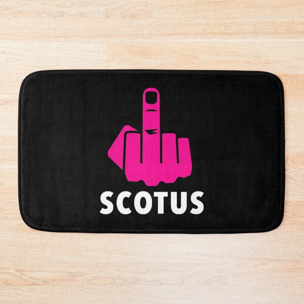 Item preview, FCK Scotus - censored with middle finger - hot pink white designed and sold by Thelittlelord.