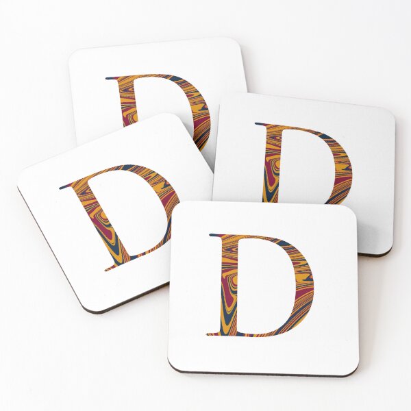 Item preview, Marbled Letter D designed and sold by PathfinderCP.