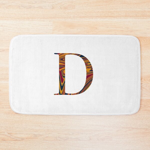 Item preview, Marbled Letter D designed and sold by PathfinderCP.