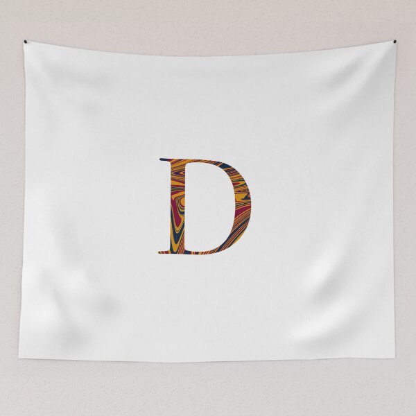 Item preview, Marbled Letter D designed and sold by PathfinderCP.