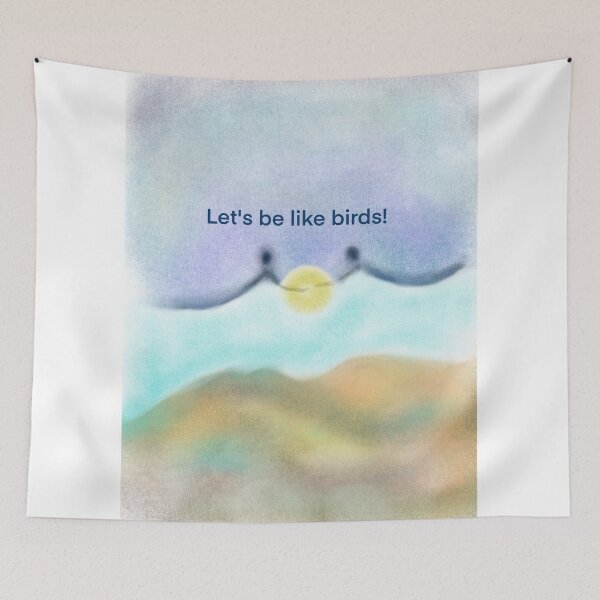 Item preview, Let's be like birds! designed and sold by Kozachenko.