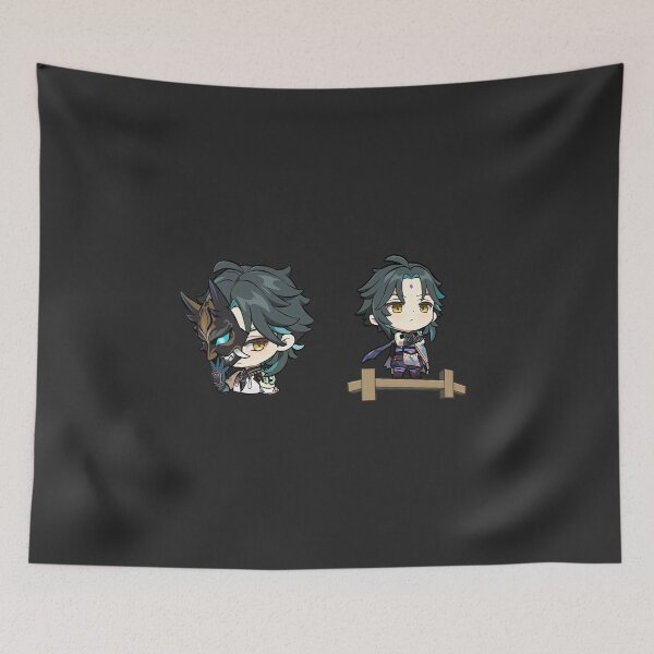 Item preview, Chibi Xiao Pack - Genshin Impact designed and sold by 1umynst.