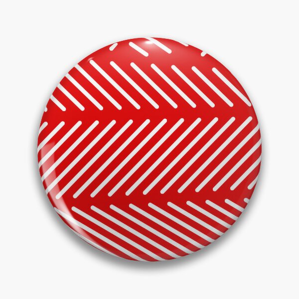 Artikelvorschau, Rot-weißes minimales Diagonallinien-Patch-Muster entworfen und verkauft von patternsoup.