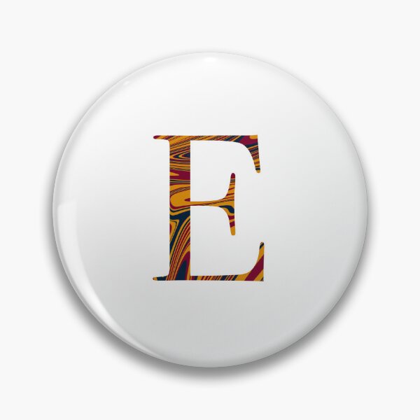 Item preview, Marbled Letter E designed and sold by PathfinderCP.
