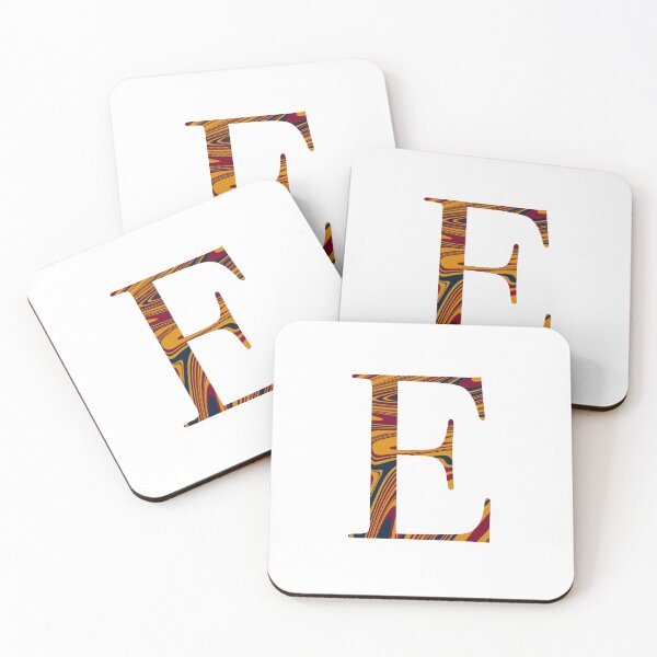 Item preview, Marbled Letter E designed and sold by PathfinderCP.