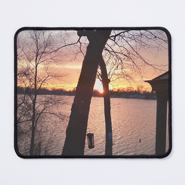 Item preview, Sunset at the lake house photo designed and sold by Melissa Renee.