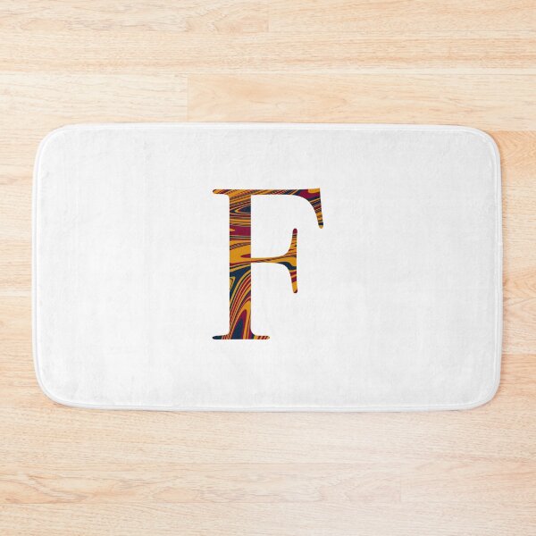 Item preview, Marbled Letter F designed and sold by PathfinderCP.