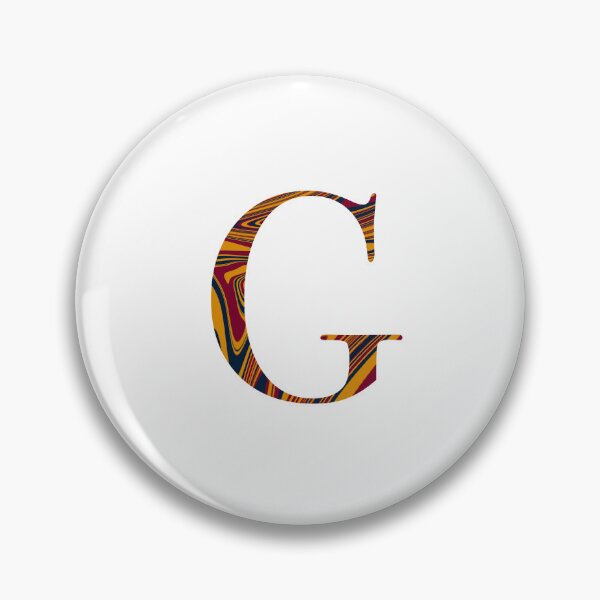 Item preview, Marbled Letter G designed and sold by PathfinderCP.