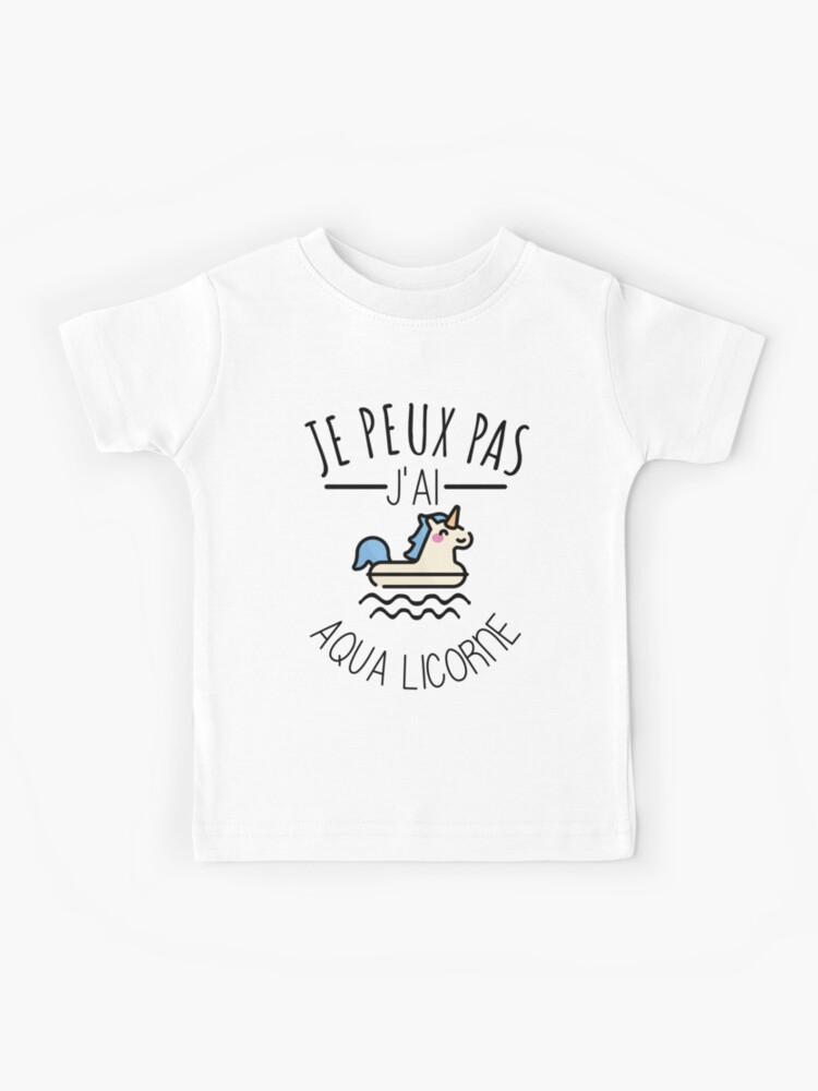 T shirt licorne enfant hot sale