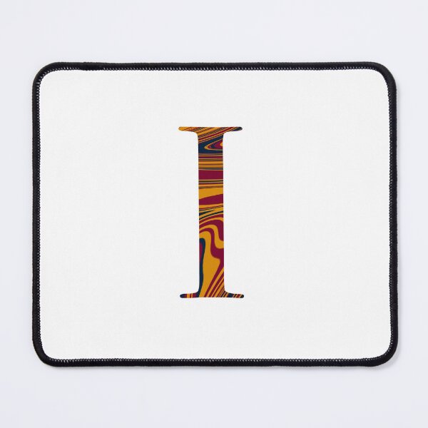 Item preview, Marbled Letter I designed and sold by PathfinderCP.