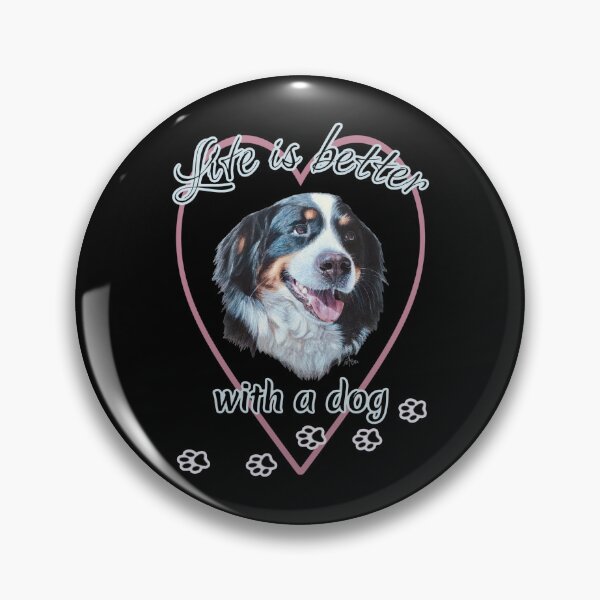 Item preview, Love is better with a dog | dog quote designed and sold by NathBros.