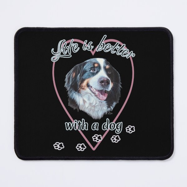 Item preview, Love is better with a dog | dog quote designed and sold by NathBros.