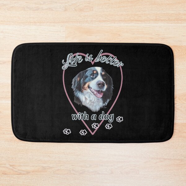 Item preview, Love is better with a dog | dog quote designed and sold by NathBros.
