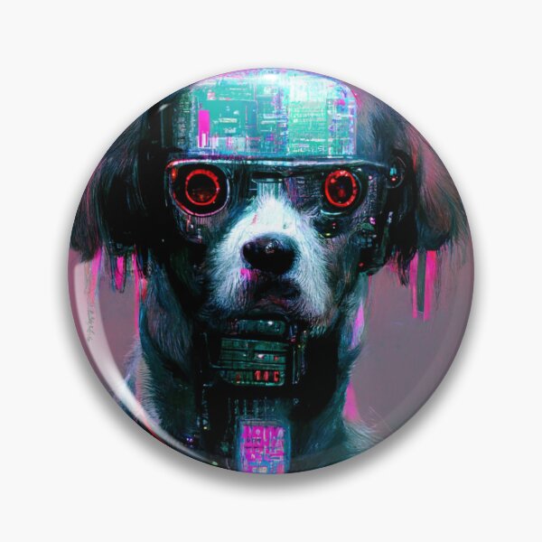 Item preview, Cyber Punk Pup designed and sold by thelofidragon.