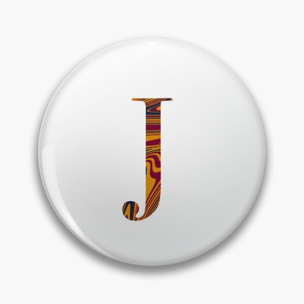 Item preview, Marbled Letter J designed and sold by PathfinderCP.