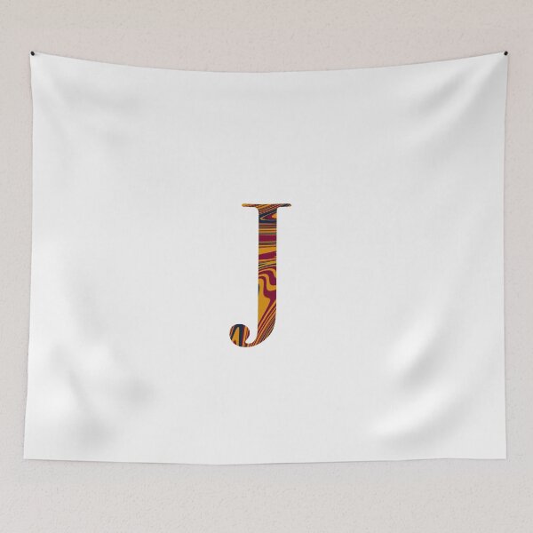 Item preview, Marbled Letter J designed and sold by PathfinderCP.